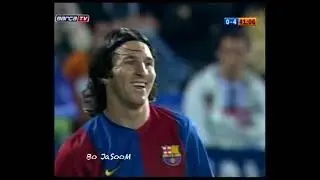Messi - RC Recreativo Huelva VS FC Barcelona - 2007-03-17