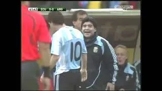 Messi - Ecuador VS Argentina - 2009-06-10