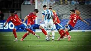 Messi - Chile VS Argentina - 2024-06-25