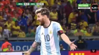 Messi - Brazil VS Argentina - 2016-11-10
