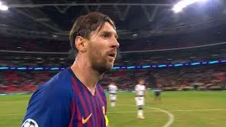 Messi - Tottenham Hotspur F.C. VS FC Barcelona - 2018-10-03