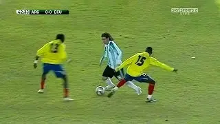 Messi - Argentina VS Ecuador - 2008-06-15