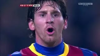 Messi - FC Barcelona VS Athletic Club - 2010-04-03