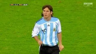 Messi - Argentina VS Mexico - 2006-06-24