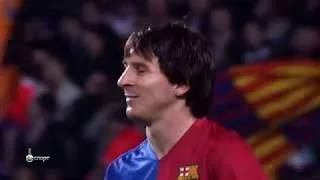 Messi - FC Barcelona VS Málaga CF - 2009-03-22