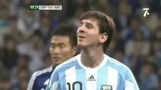 Messi - Japan VS Argentina - 2010-10-08