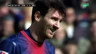 Messi - FC Barcelona VS Getafe CF - 2013-02-10