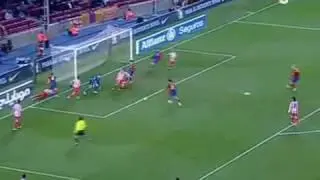 Messi - FC Barcelona VS Atlético de Madrid - 2009-01-14