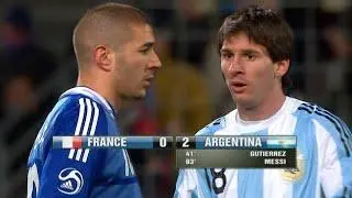 Messi - France VS Argentina - 2009-02-11