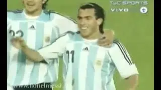 Messi - Switzerland VS Argentina - 2007-06-02