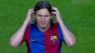 Messi - FC Barcelona VS RCD Espanyol - 2006-08-20