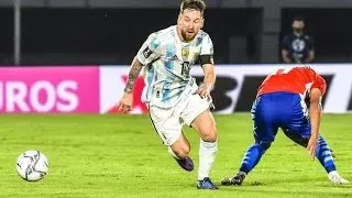 Messi - Paraguay VS Argentina - 2021-10-08