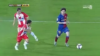 Messi - UD Almería VS FC Barcelona - 2009-03-15
