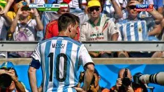 Messi - Argentina VS Iran - 2014-06-21