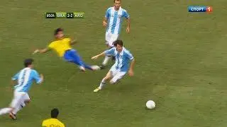 Messi - Argentina VS Brazil - 2012-06-09