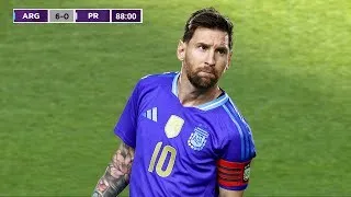 Messi - Puerto Rico VS Argentina - 2025-10-14