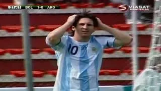 Messi - Bolivia VS Argentina - 2009-04-01