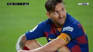 Messi - FC Barcelona VS RCD Espanyol - 2020-07-08