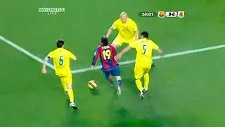 Messi - FC Barcelona VS Villarreal CF - 2008-01-31