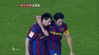 Messi - FC Barcelona VS Sevilla FC - 2010-01-16