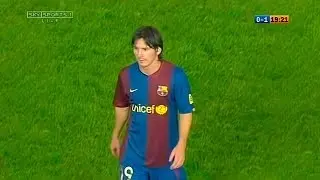 Messi - Racing de Santander VS FC Barcelona - 2006-09-17