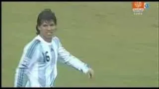 Messi - Argentina VS Paraguay - 2008-09-06