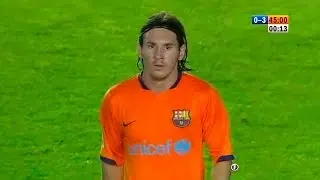 Messi - Gimnàstic de Tarragona VS FC Barcelona - 2007-06-17
