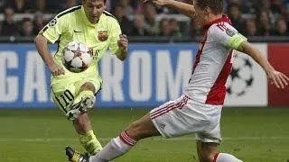 Messi - Ajax VS FC Barcelona - 2014-11-05