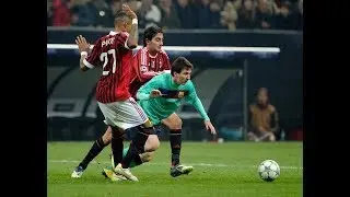 Messi - AC Milan VS FC Barcelona - 2011-11-23