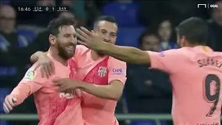 Messi - RCD Espanyol VS FC Barcelona - 2018-12-08