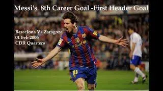 Messi - FC Barcelona VS Real Zaragoza SAD - 2006-02-01