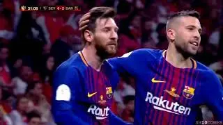 Messi - Sevilla FC VS FC Barcelona - 2018-04-21
