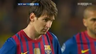 Messi - FC Barcelona VS Chelsea - 2012-04-24