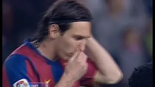 Messi - FC Barcelona VS RCD Espanyol - 2008-04-19