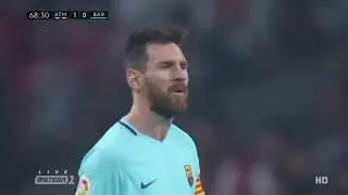 Messi - Atlético de Madrid VS FC Barcelona - 2017-10-14