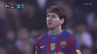 Messi - Real Zaragoza SAD VS FC Barcelona - 2010-03-21