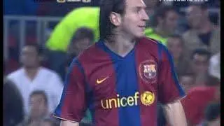 Messi - FC Barcelona VS Real Zaragoza SAD - 2007-09-26