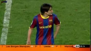 Messi - Real Betis VS FC Barcelona - 2011-01-19