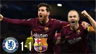Messi - Chelsea VS FC Barcelona - 2018-02-20