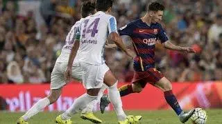 Messi - FC Barcelona VS Málaga CF - 2015-08-29