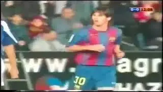 Messi - UD Atlético Gramenet VS FC Barcelona - 2004-10-27