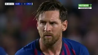 Messi - FC Barcelona VS PSV Eindhoven - 2018-09-18