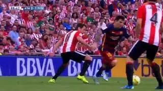 Messi - Athletic Club VS FC Barcelona - 2015-08-23