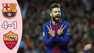 Messi - FC Barcelona VS AS Roma - 2018-04-04