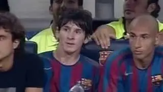 Messi - FC Barcelona VS Juventus - 2005-08-24