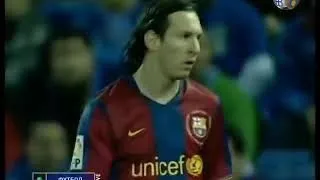 Messi - RC Recreativo Huelva VS FC Barcelona - 2008-04-12