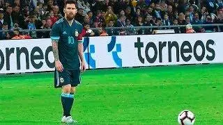 Messi - Argentina VS Uruguay - 2019-11-18