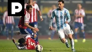 Messi - Argentina VS Paraguay - 2015-06-30