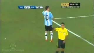 Messi - Argentina VS Bolivia - 2011-11-11