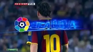 Messi - FC Barcelona VS UD Almería - 2011-04-09